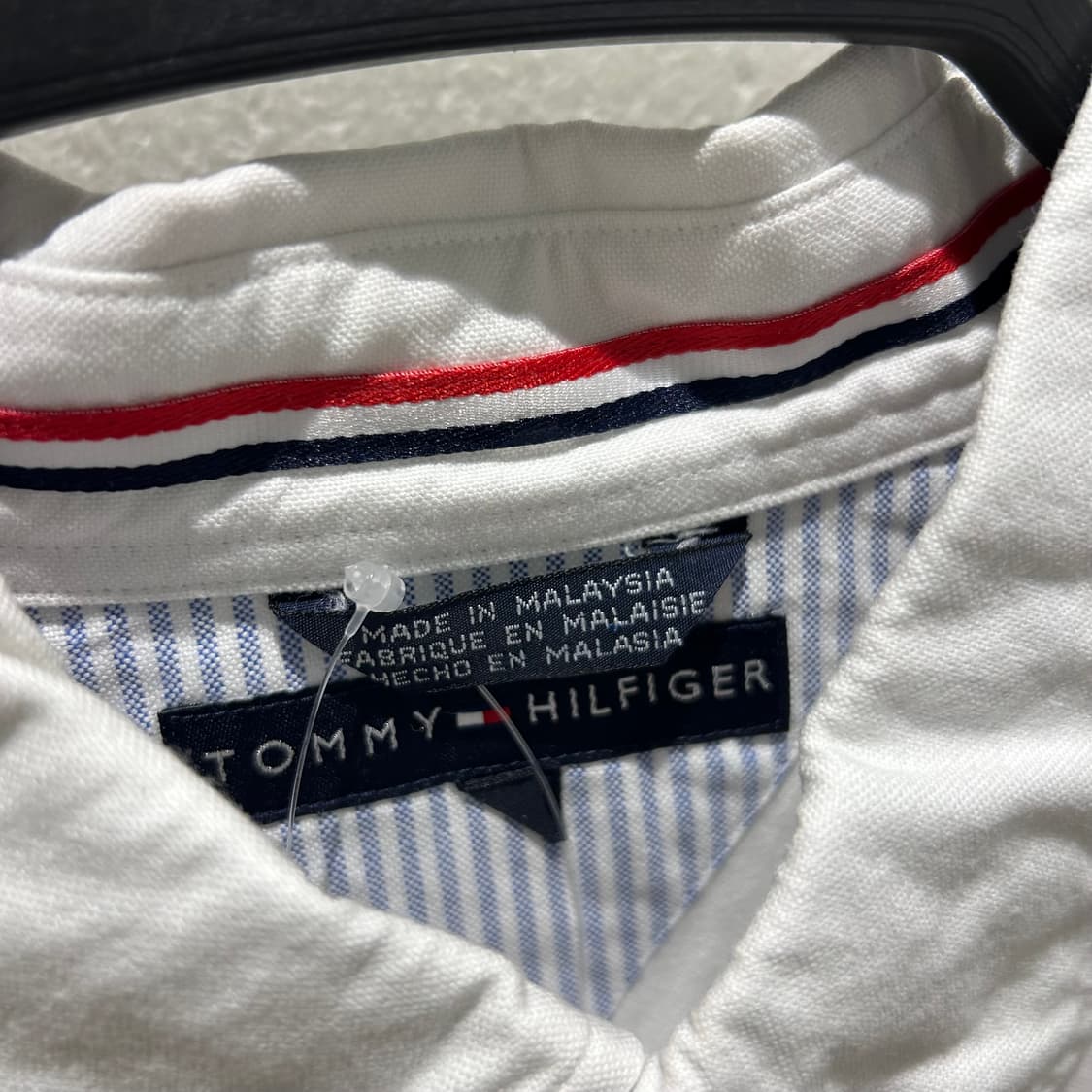Tommy Hilfiger Logo Stripe Shirts 상품이미지9