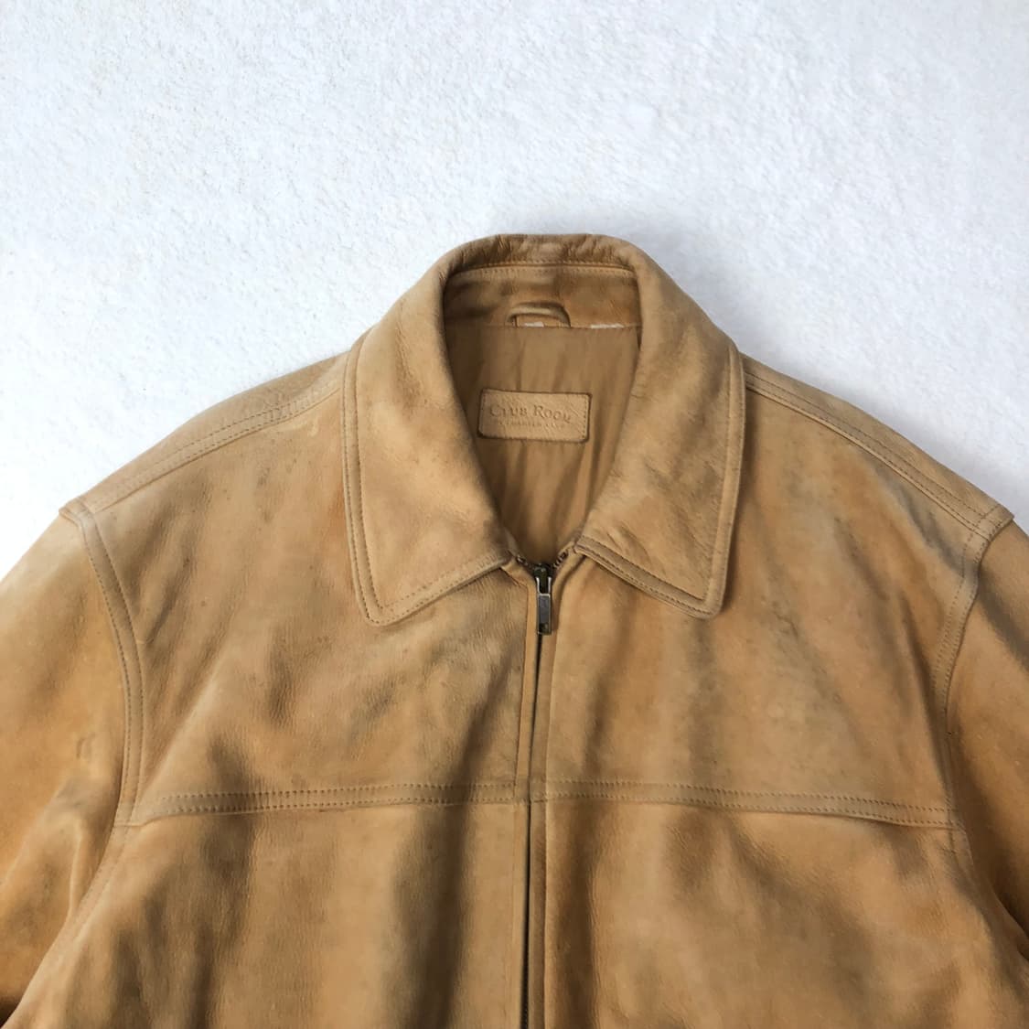 클럽룸 스웨이드 레더자켓  상품이미지4