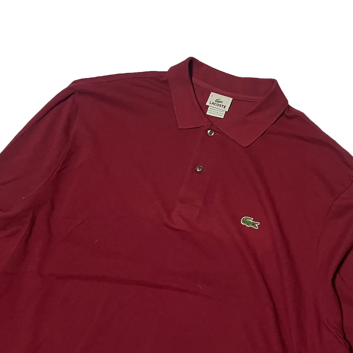 라코스테 버건디 카라티 상품이미지3