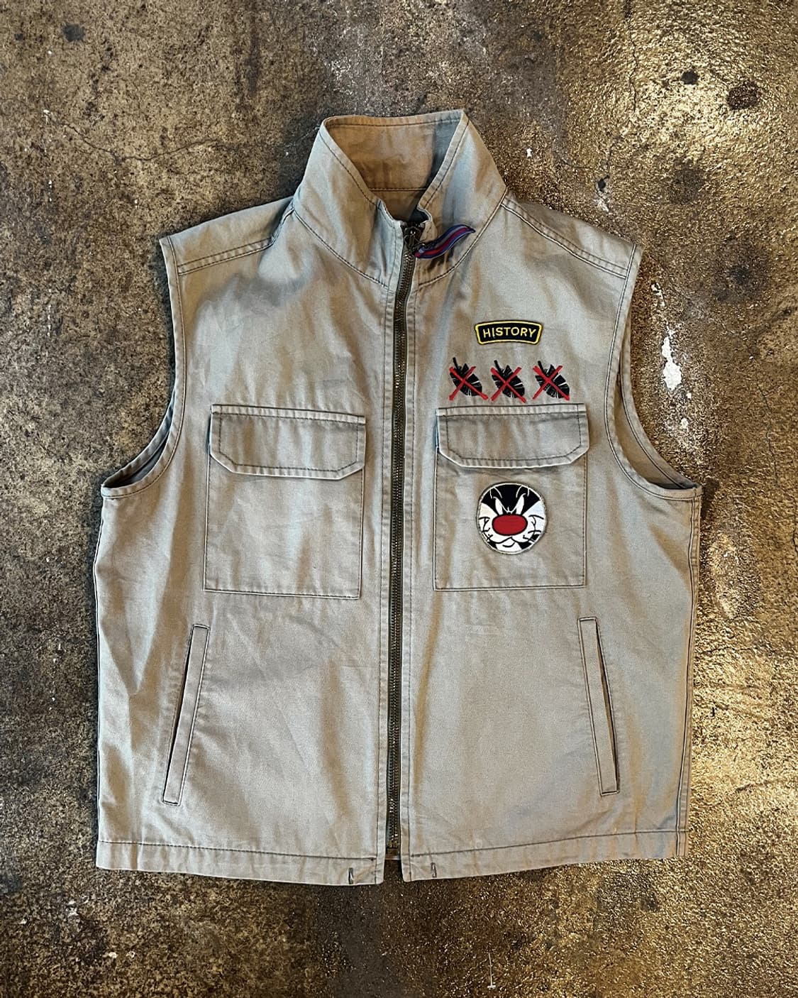 Vintage Iceberg Sylvester Custom Vest 상품이미지1