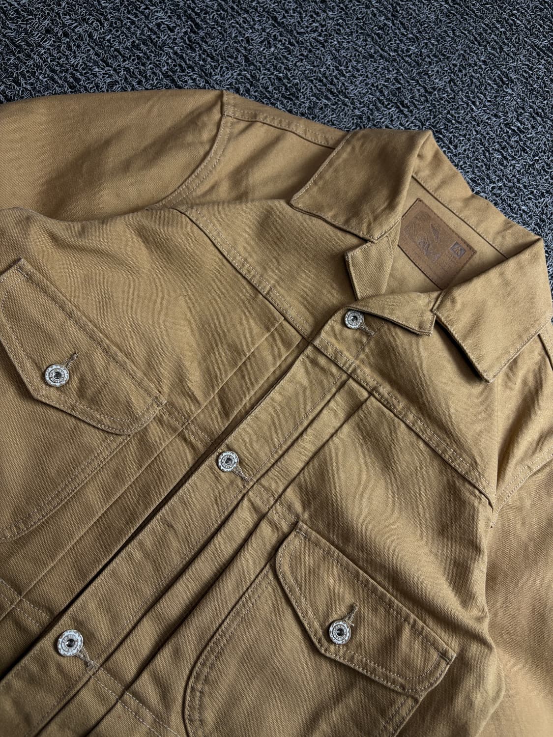 빈티지 아카이브 캔버스 렌처 트러커 워크 자켓 4062 상품이미지3