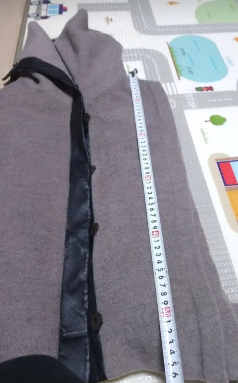 한섬 타임 케이프 코트, 85-88-160 상품이미지6