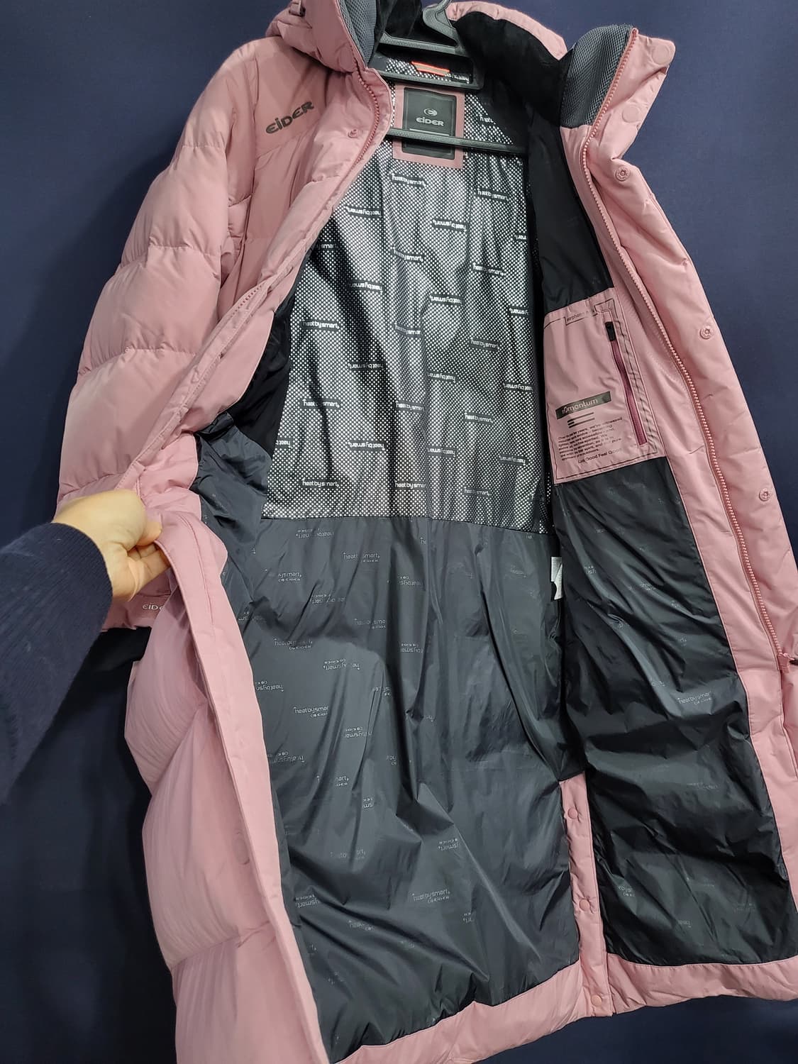 아이더 구스다운 롱패딩 상품이미지6