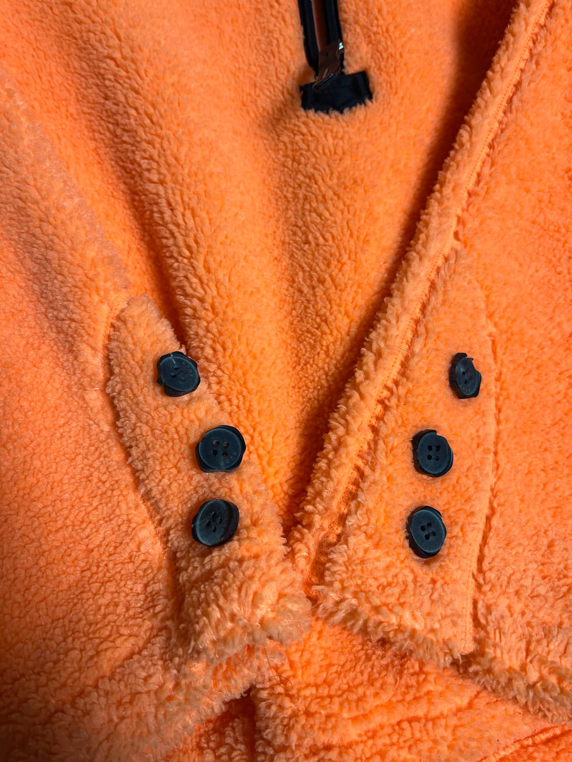 [A2] 아더에러 칼시드 플리스 후리스 오렌지 아노락 반집업 하프집업 상품이미지7