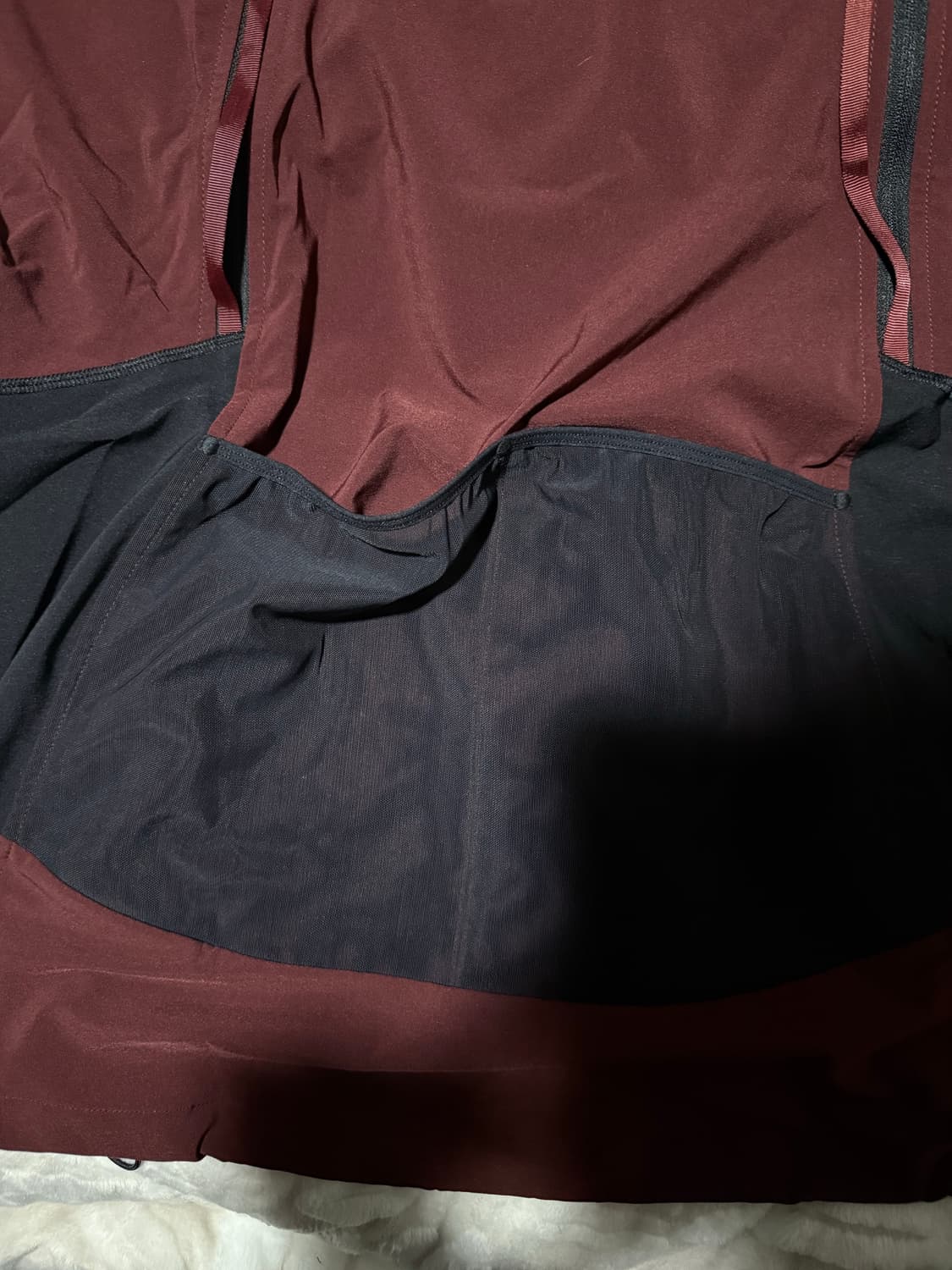 아식스 런닝 자켓 L 버건디( 국내 미출시 제품) 실착 3회 상품이미지7