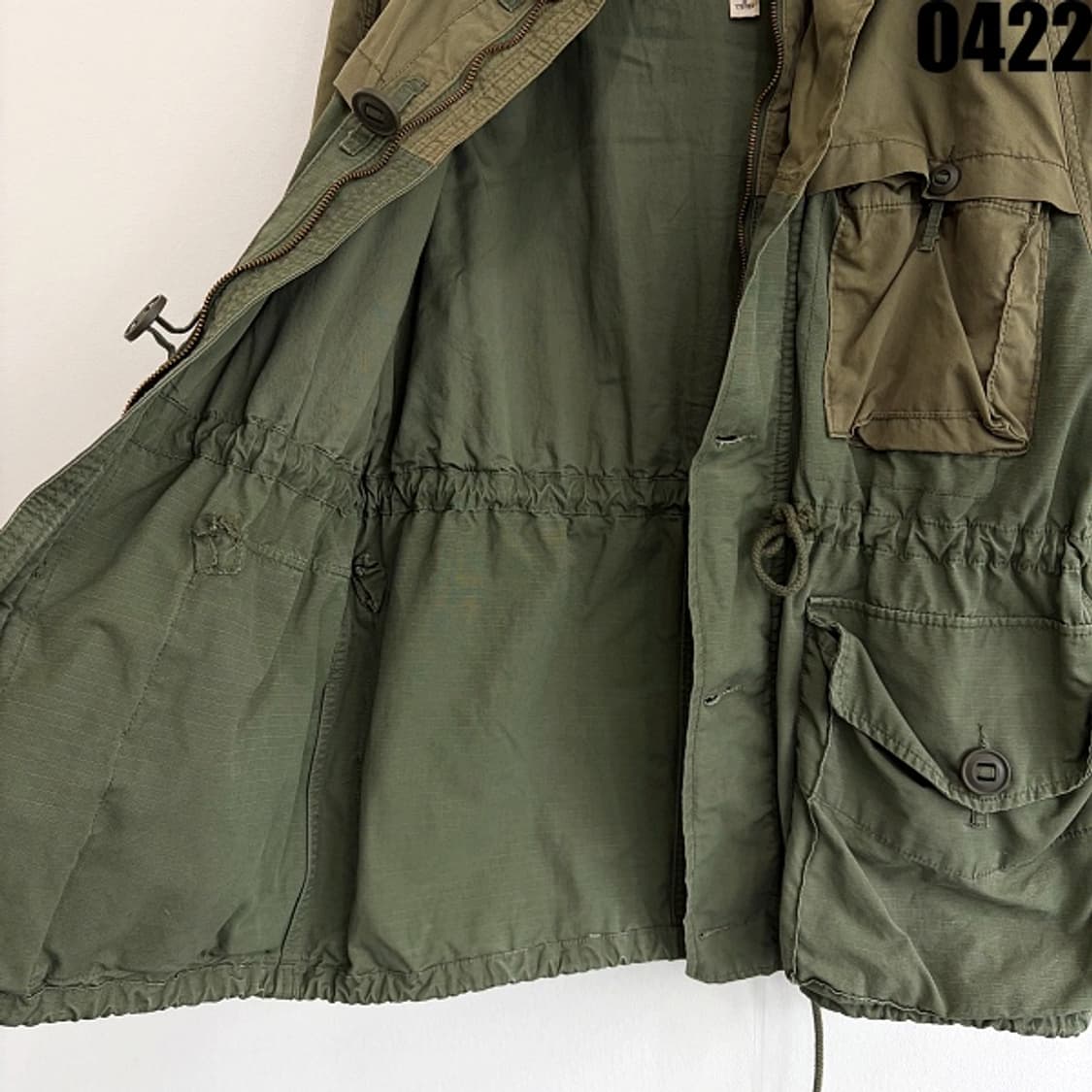 데님앤서플라이 랄프로렌 밀리터리 후드 자켓 M 0422 상품이미지6