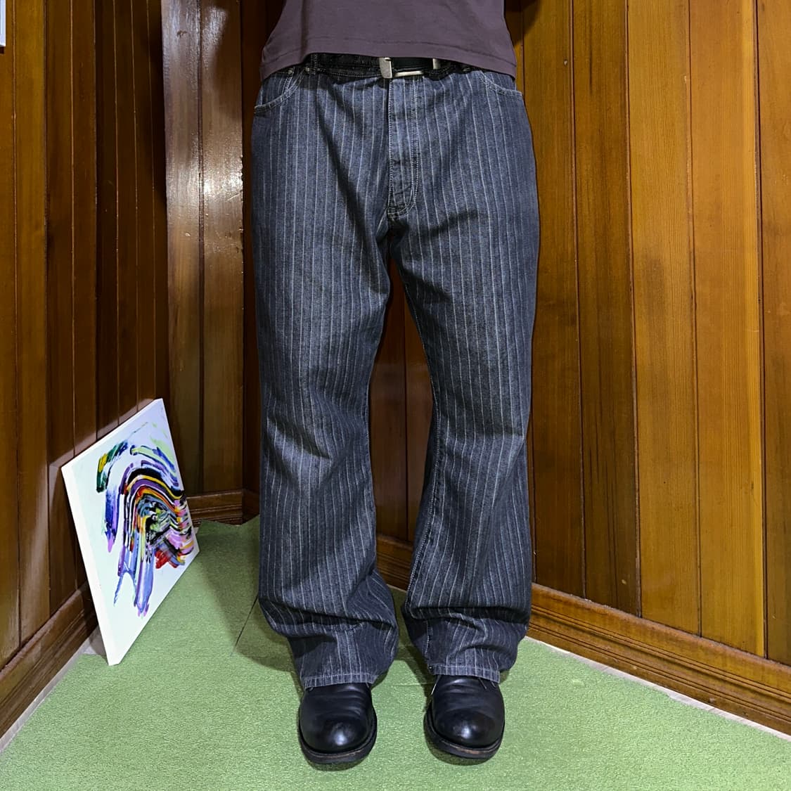 Ex style by bc factory striped pants 상품이미지1