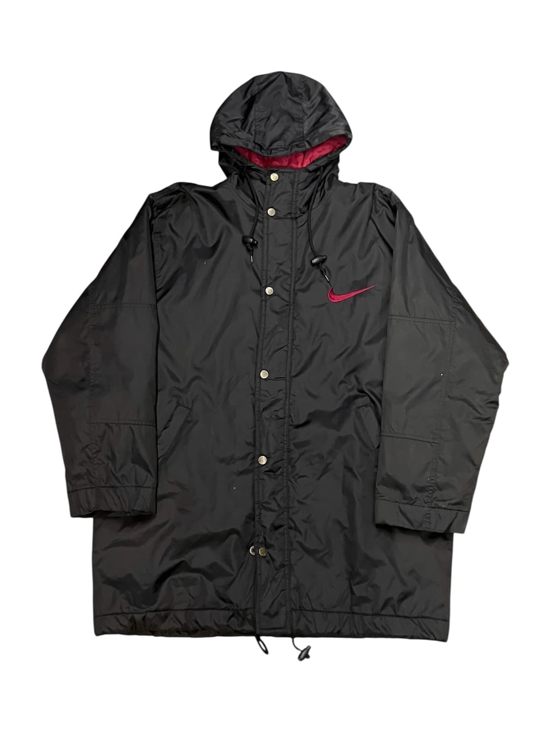 나이키 퀄팅 후드 점퍼 블랙 XL #csz3028 상품이미지3