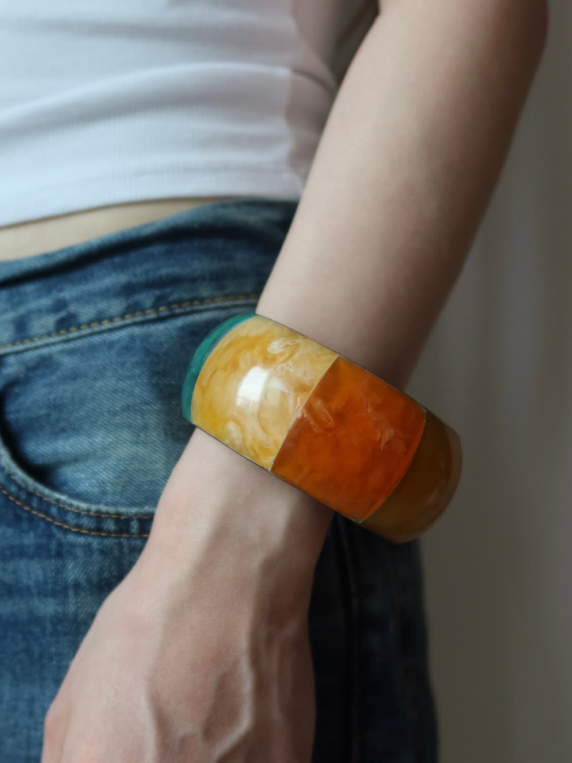 color block bangle 상품이미지1