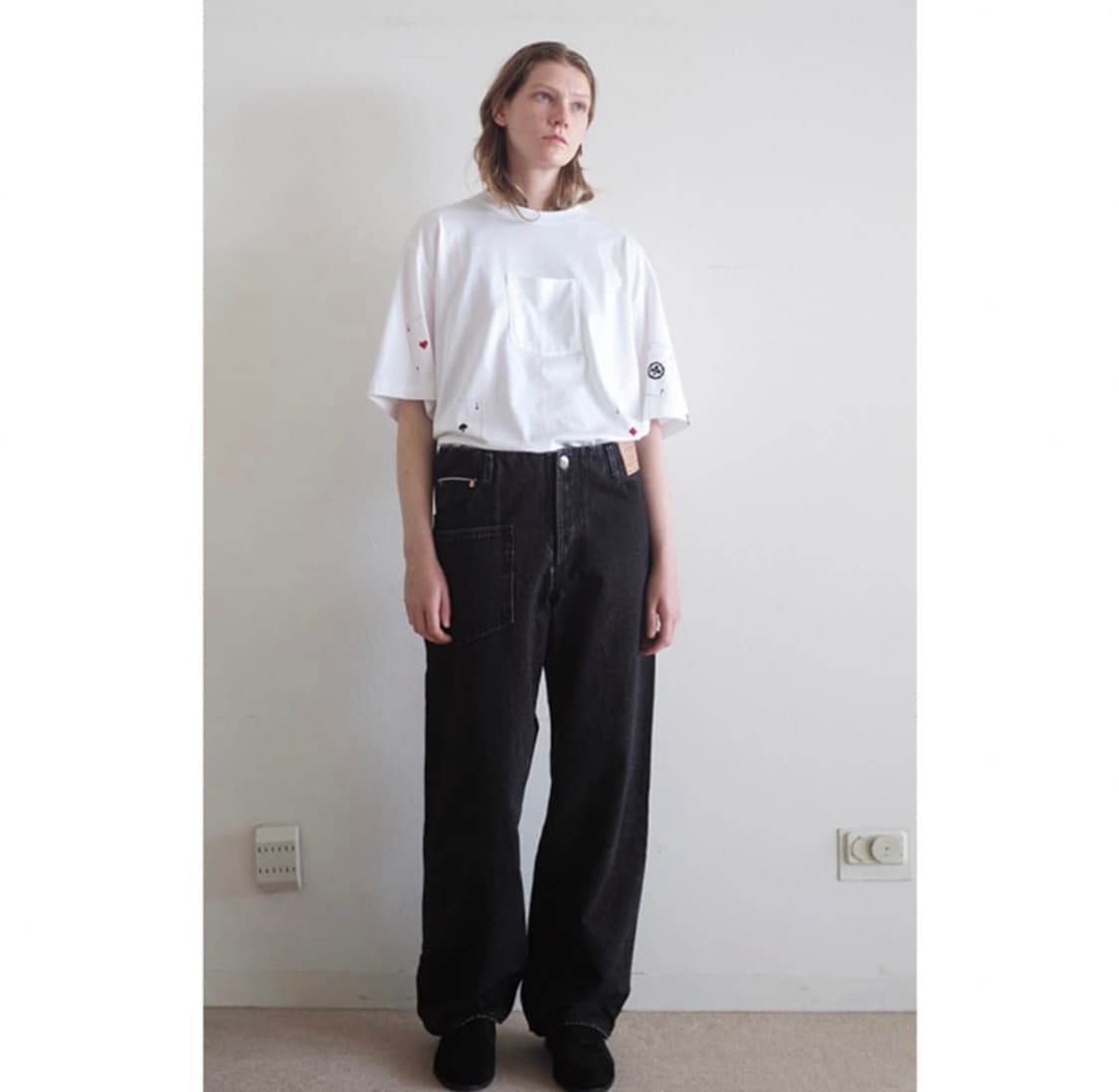 SUNSEA ALTANATING BK DENIM 사이즈2 상품이미지1