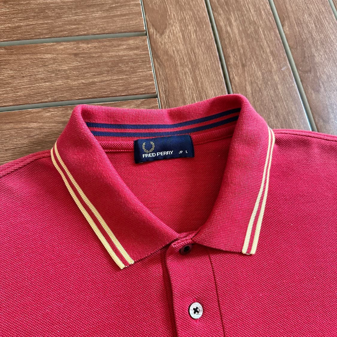 Fred Perry logo cotton pk 1/2 tee 상품이미지4