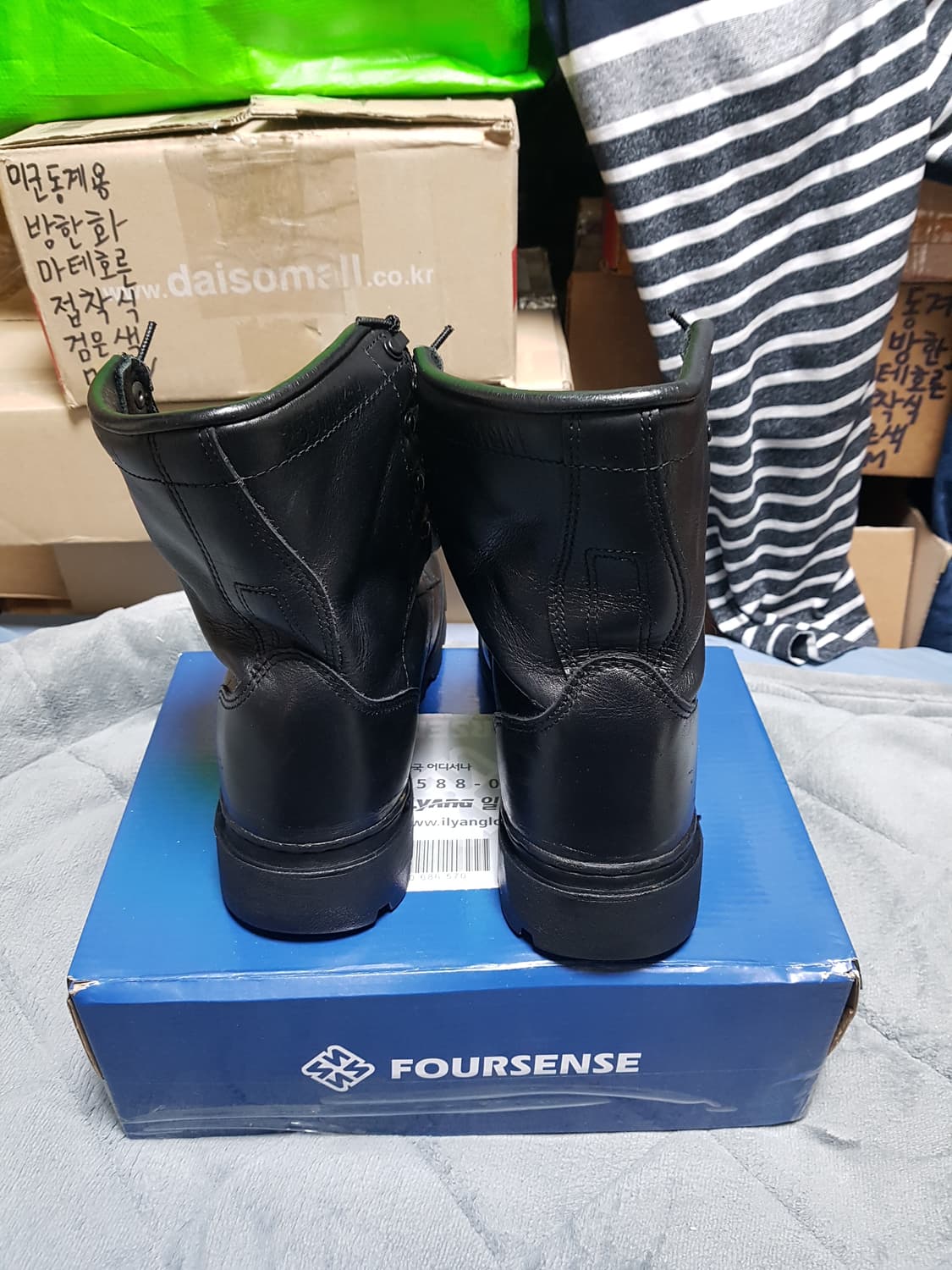 접착식 전투화 군화 255M 판매 상품이미지3