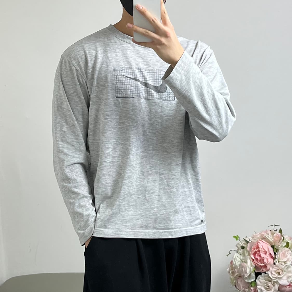 나이키 빅로고 롱 슬리브 (남녀공용 상품이미지1