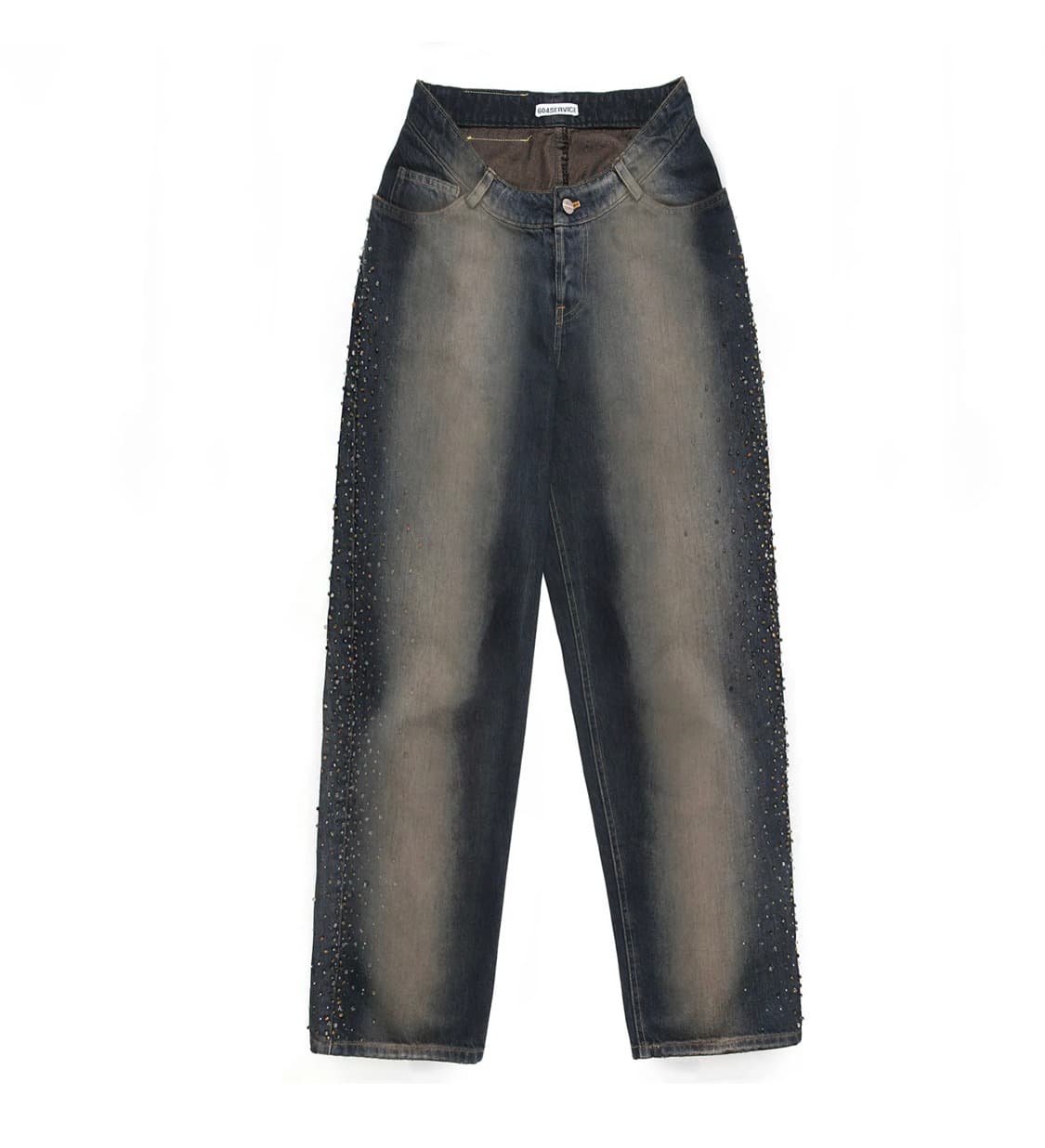 604service BEADED U SHAPE WAIST JEAN 상품이미지4