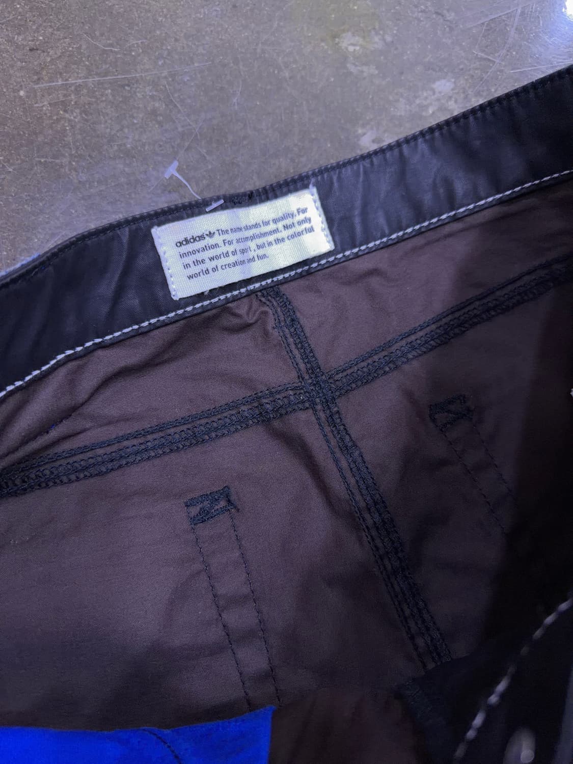 아디다스 오리지널 큐피핏 글로시 코팅진 블랙데님 28 상품이미지8