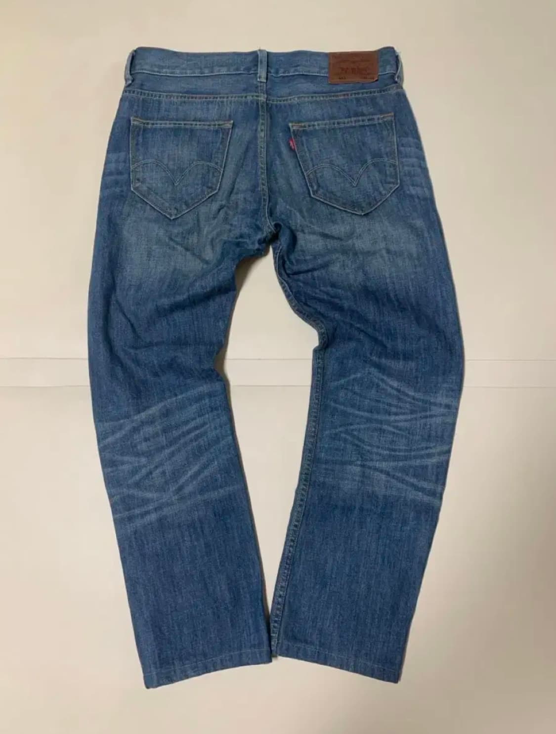 Levi's 523 가죽패치 스트레이트핏 데님팬츠 상품이미지2