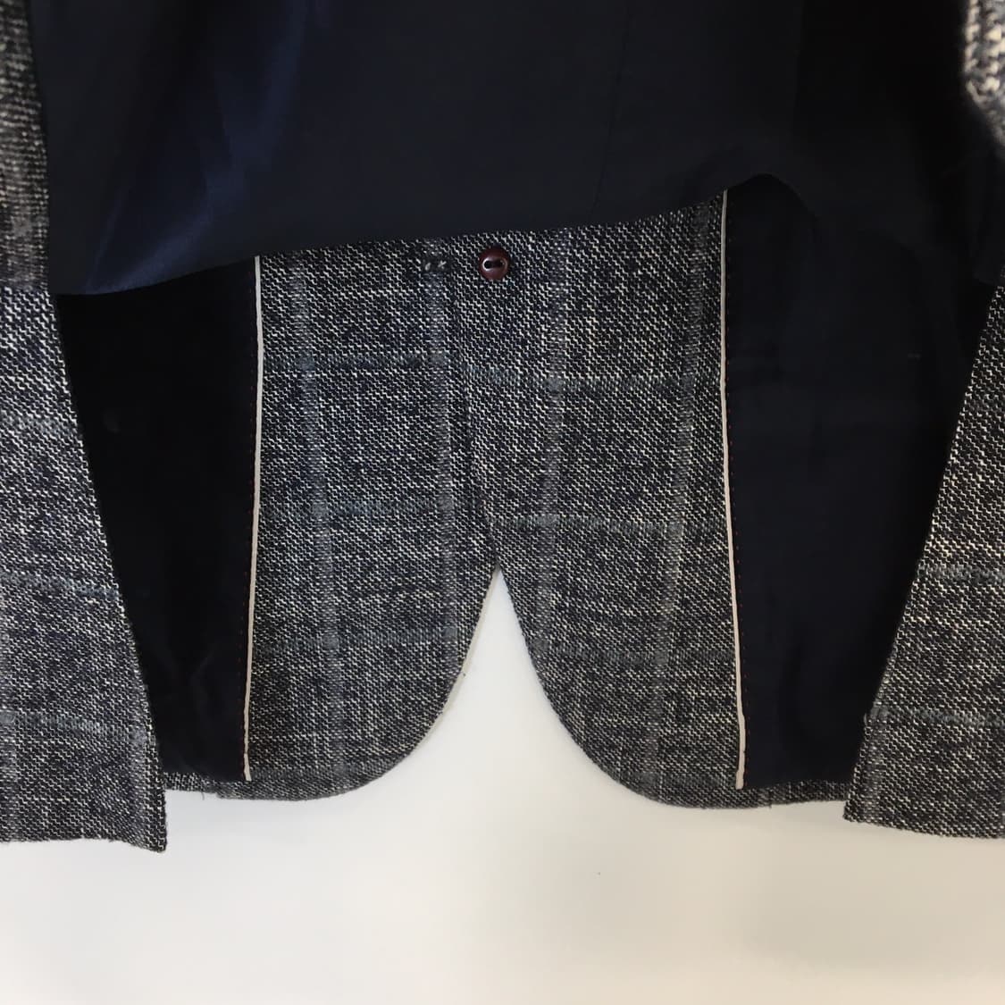 빨질레리 이태리 울 , 실크혼방 콤비자켓 95  상품이미지5