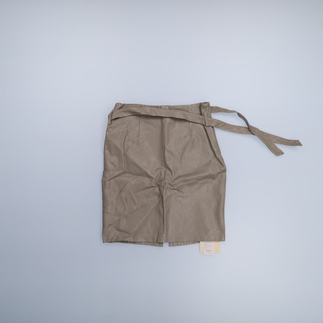 M 새상품 나인 레더 스커트 0210H2 상품이미지1