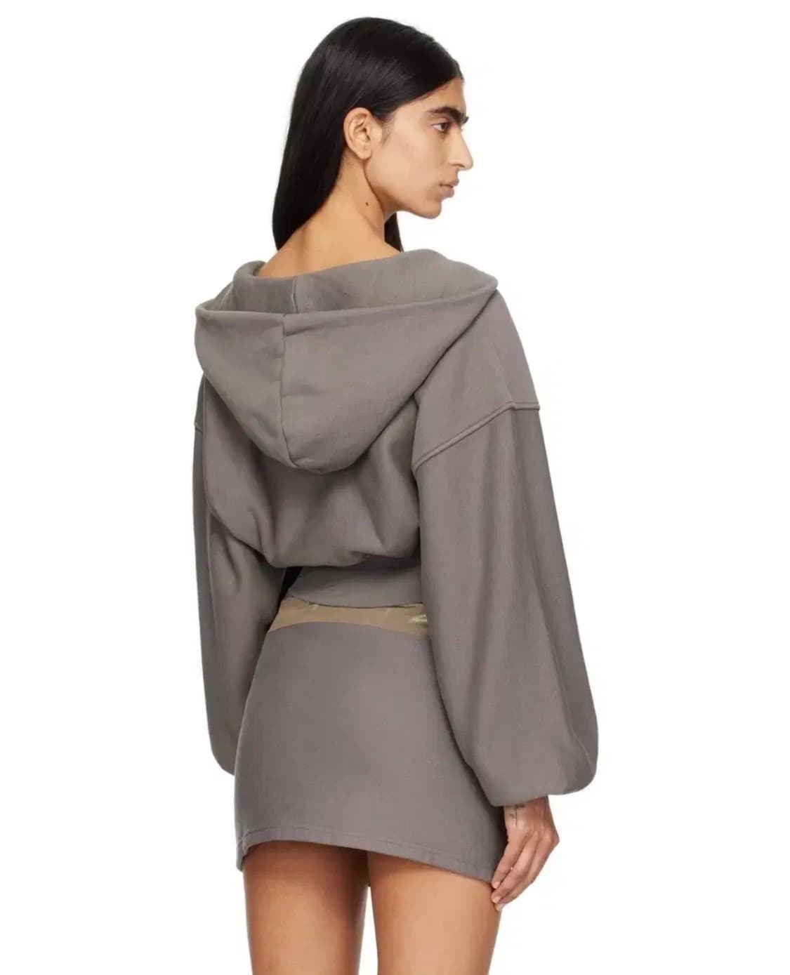 ALEXANDERWANG  알렉산더왕 크롭 집업 후디 상품이미지4
