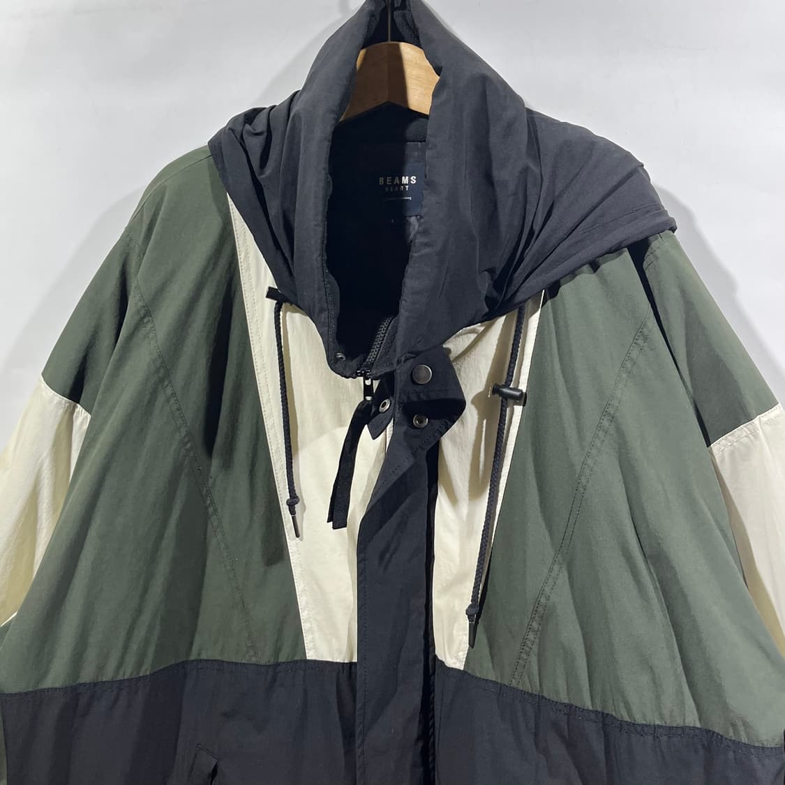 [Beams X GERRY] 빔즈하트x개리 집업 블루종 상품이미지3