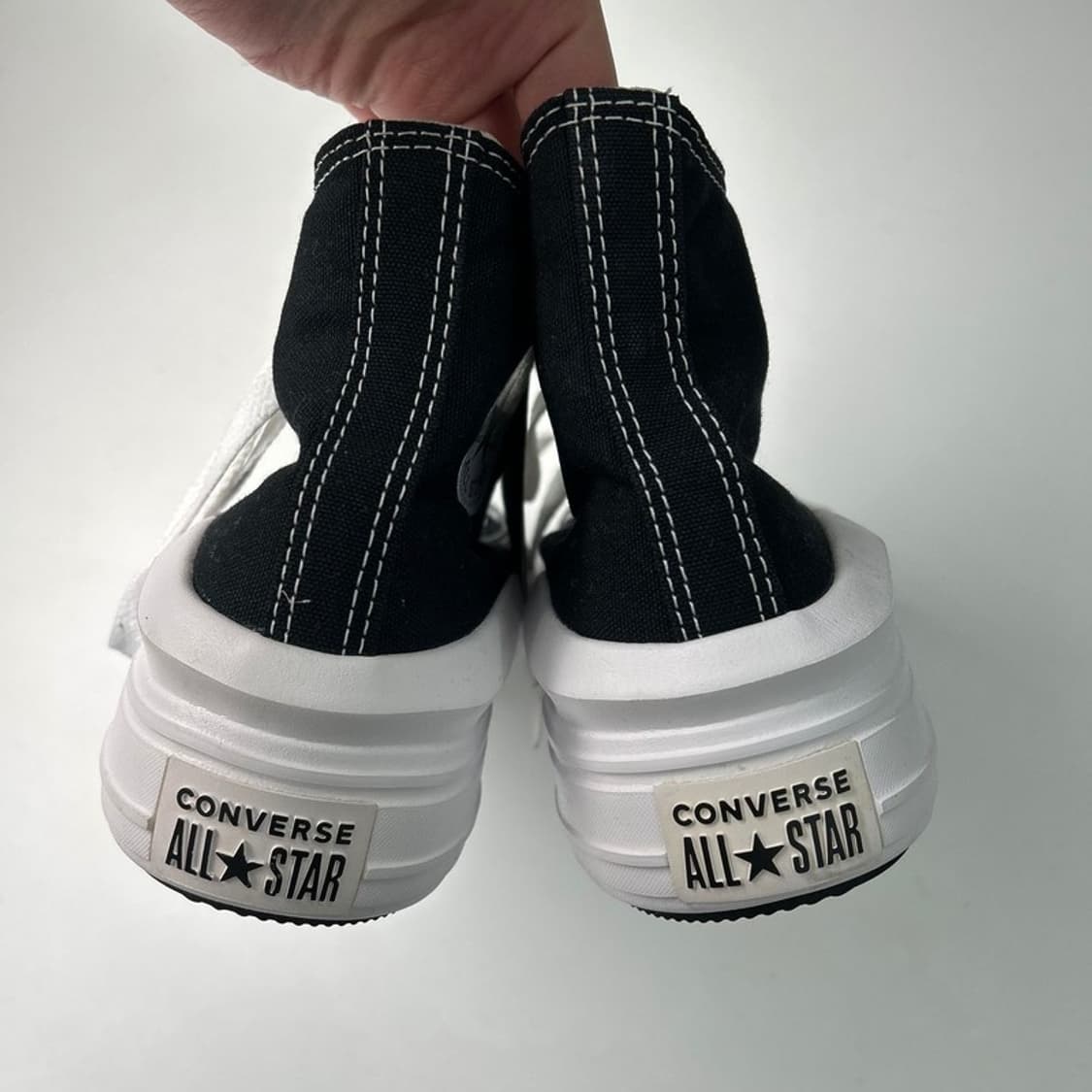 [새상품] 컨버스 척 테일러 올스타 무브 하이 블랙 230 상품이미지6