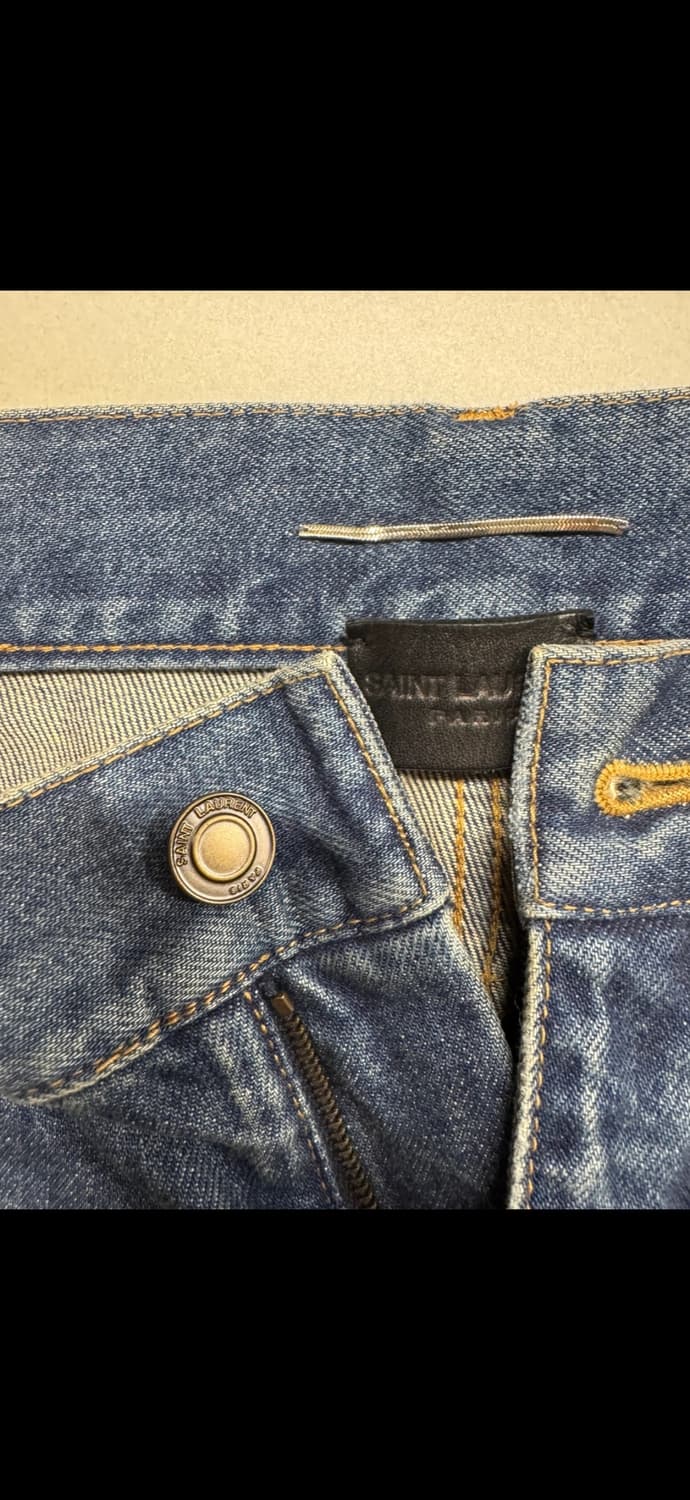 생로랑 남성 청바지 상품이미지3