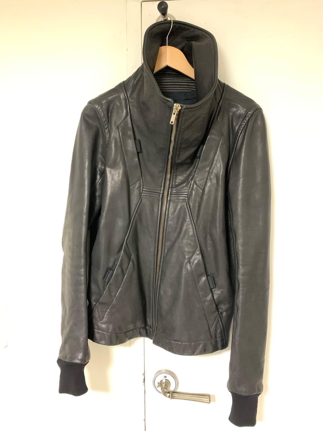 릭오웬스 가죽자켓 상품이미지1