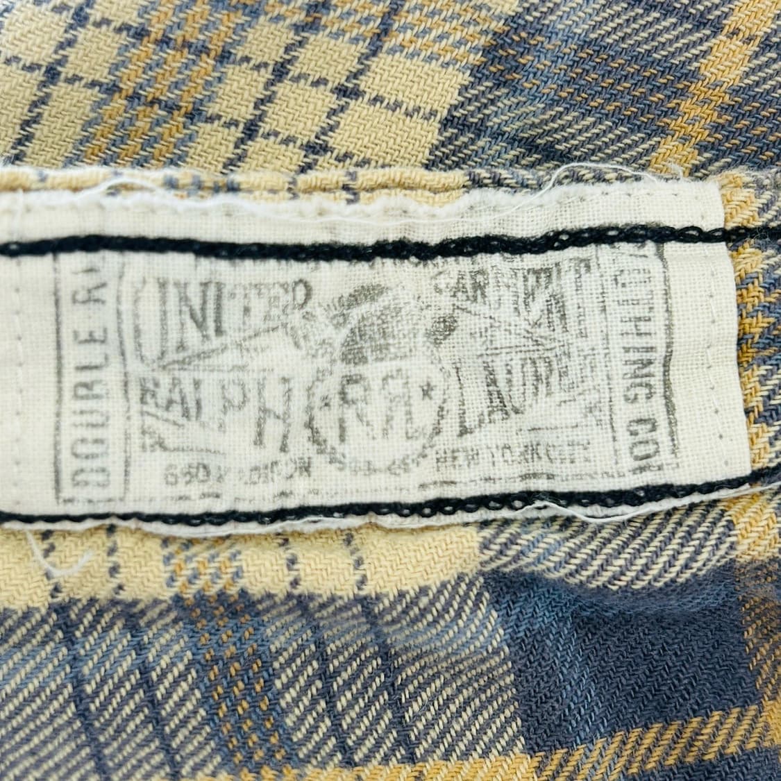 RRL 더블알엘 매트록 플래드 트윌 워크셔츠 상품이미지5