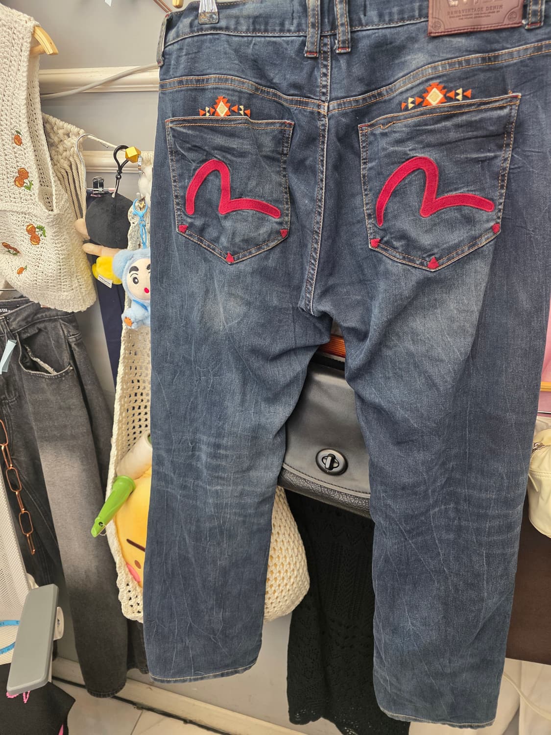 에비수 시그니처 워크 데님 팬츠 34 상품이미지5