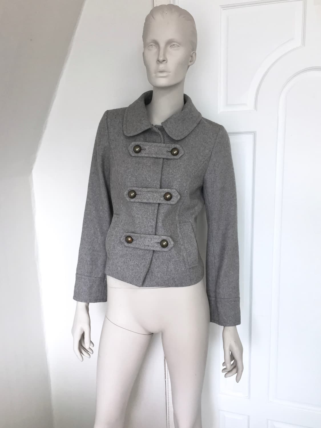 Japanese   Rabbitfur  Double button JK 상품이미지7