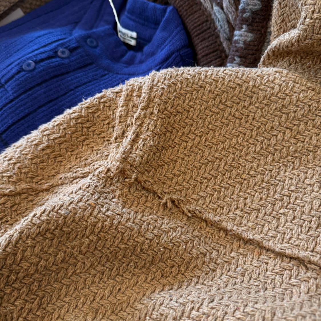 타운크래프트 BY 써니 스포츠 울 레이온 폴리 니트 더플 코트 떡볶이코트 상품이미지7