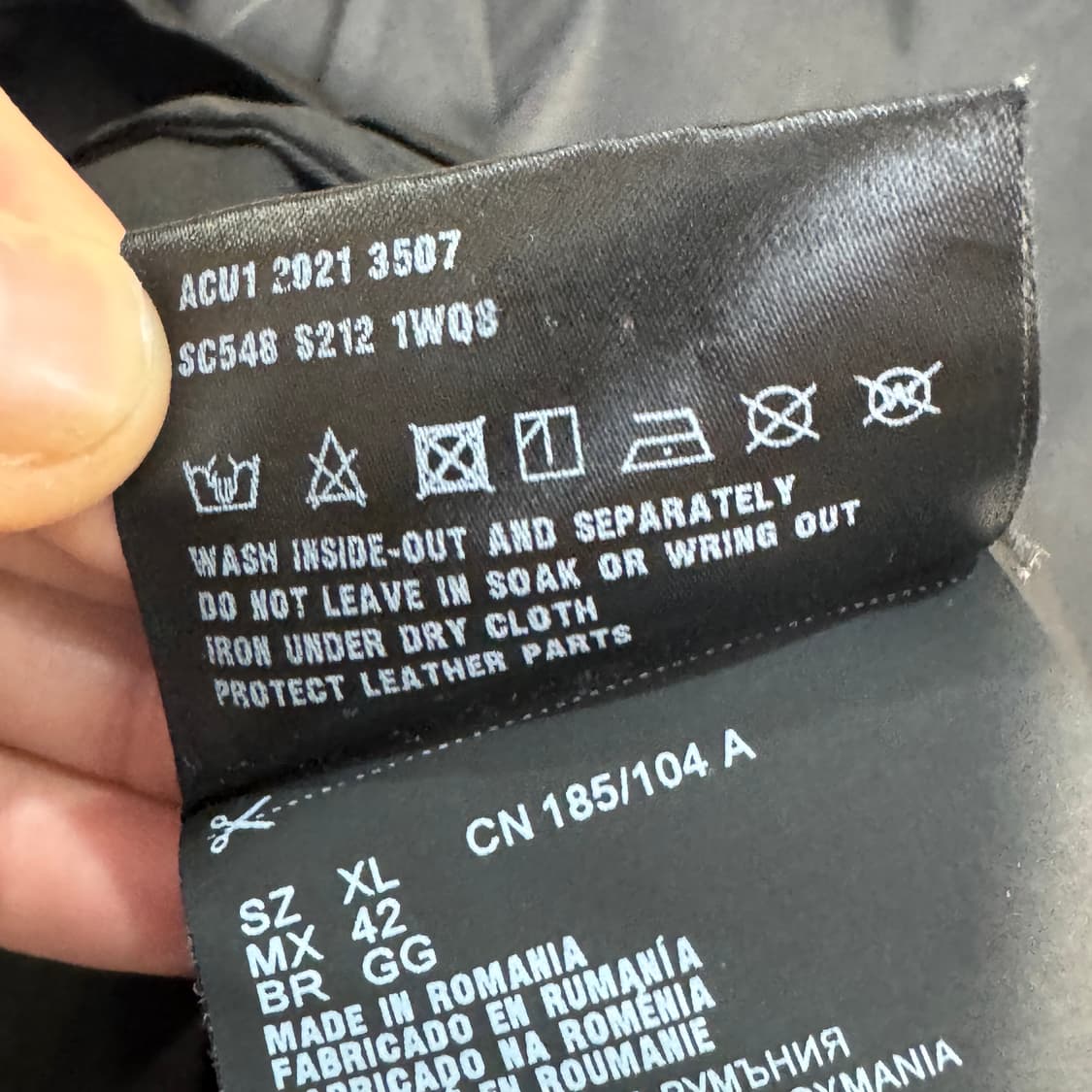 프라다 투포켓 버클 리나일론 셔츠 상품이미지8