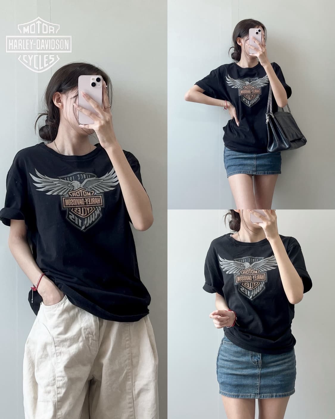 할리데이비슨 반팔티 상품이미지1