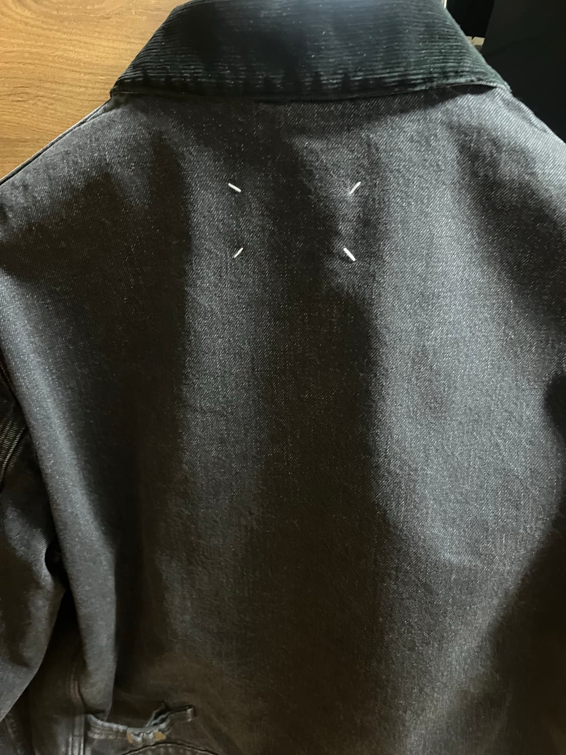 마르지엘라 블랙 데님 자켓 상품이미지5