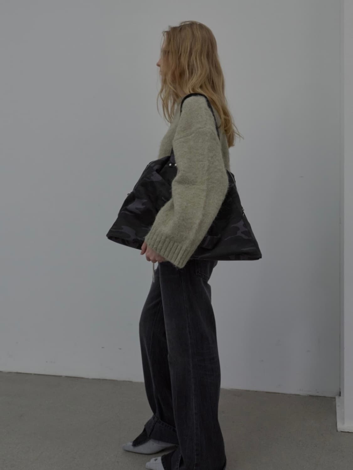 Lyered camo tote bag 상품이미지5