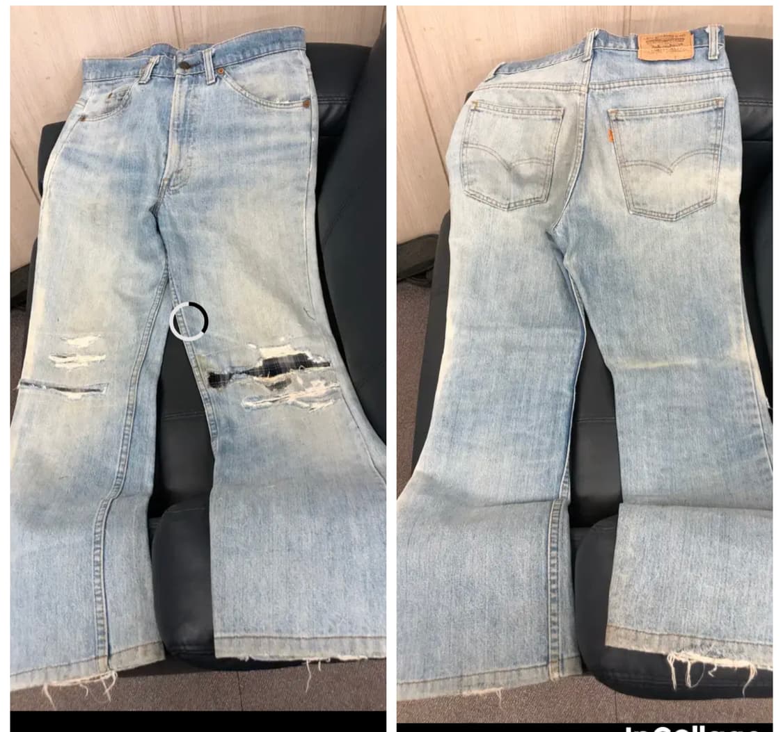 80s 리바이스517 USA 66후기 8공장 허리31 둘레79 상품이미지8