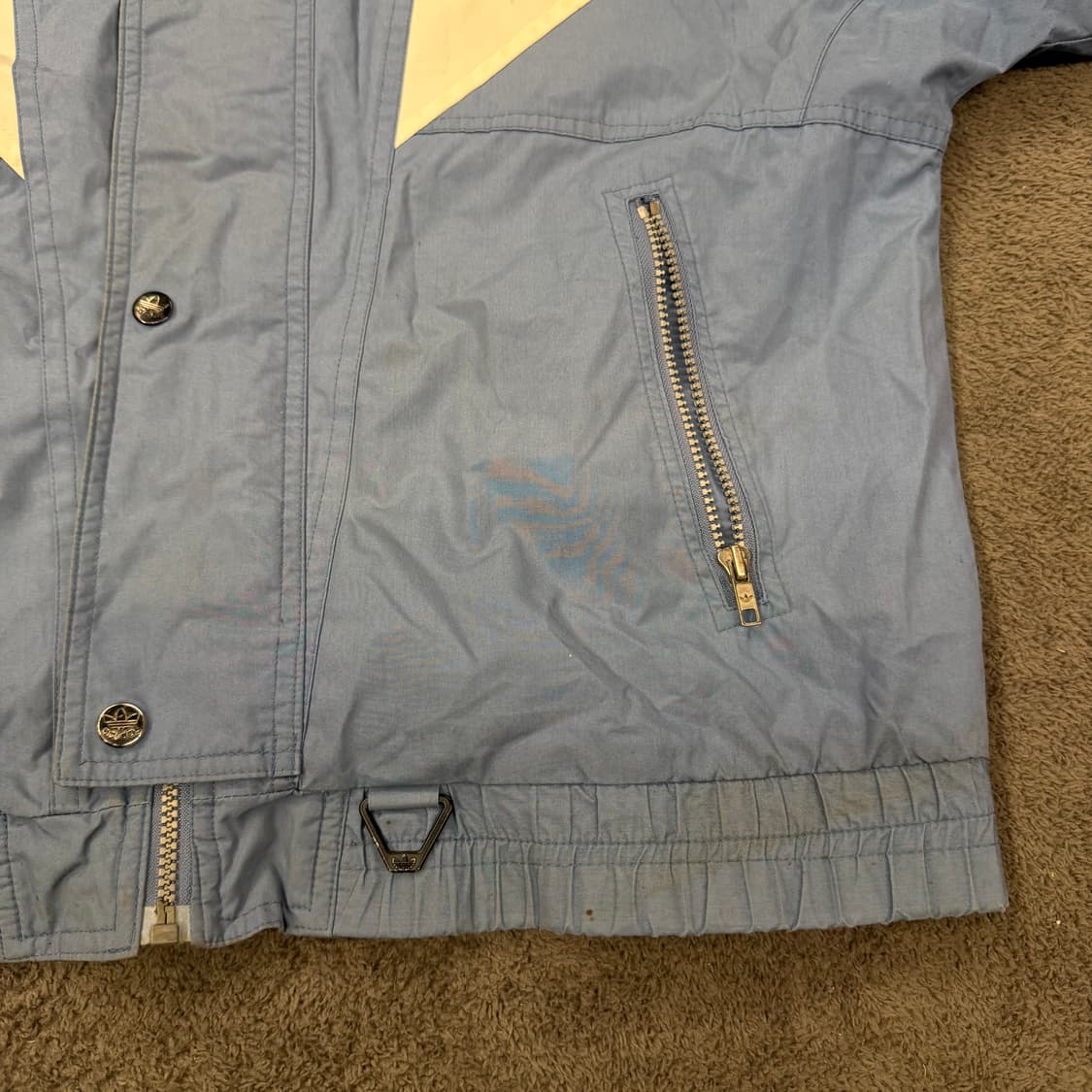 [정품/EEL] 아디다스 올드스쿨 배색 바람막이 자켓 상품이미지6