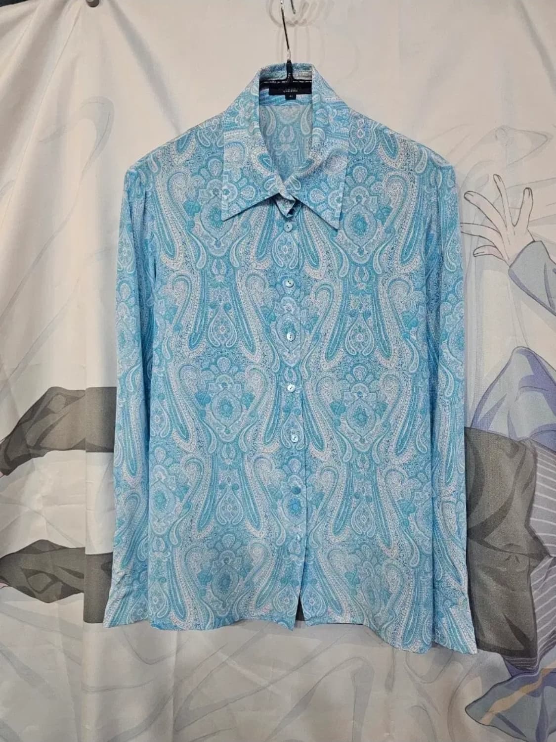 버버리  실크 블라우스 상품이미지1