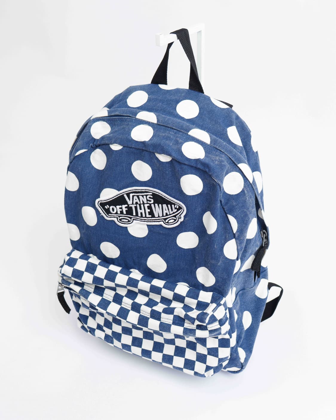 [VANS] 폴카도트 x 체커보드 데님 백팩 상품이미지5