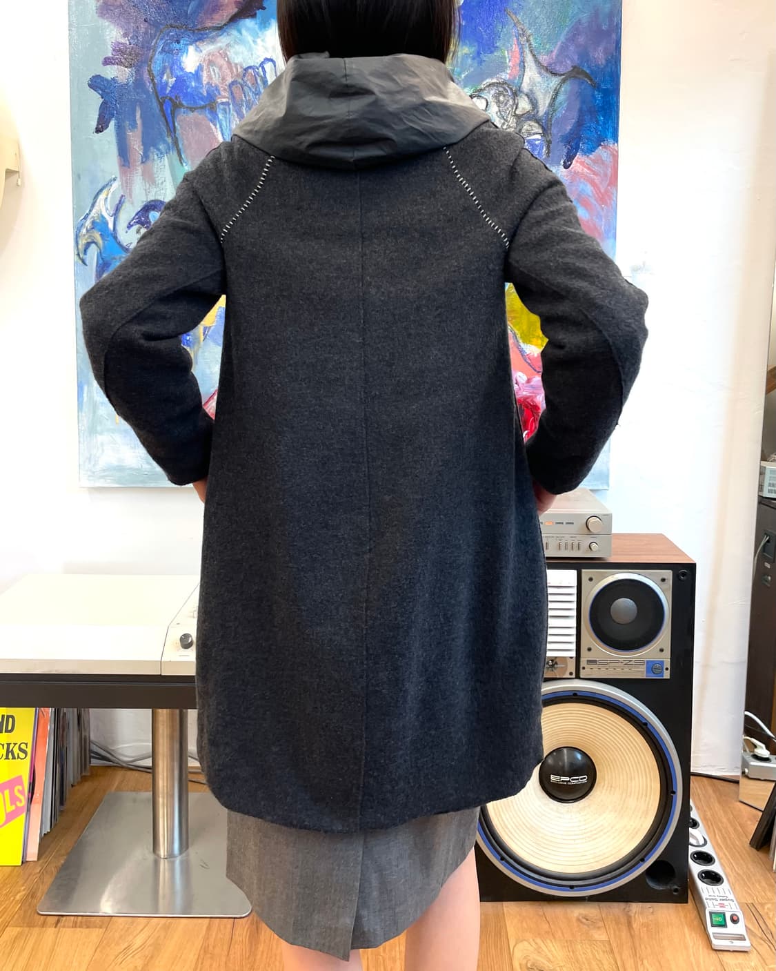 [42] 트랜짓 울 후드 코트 상품이미지1