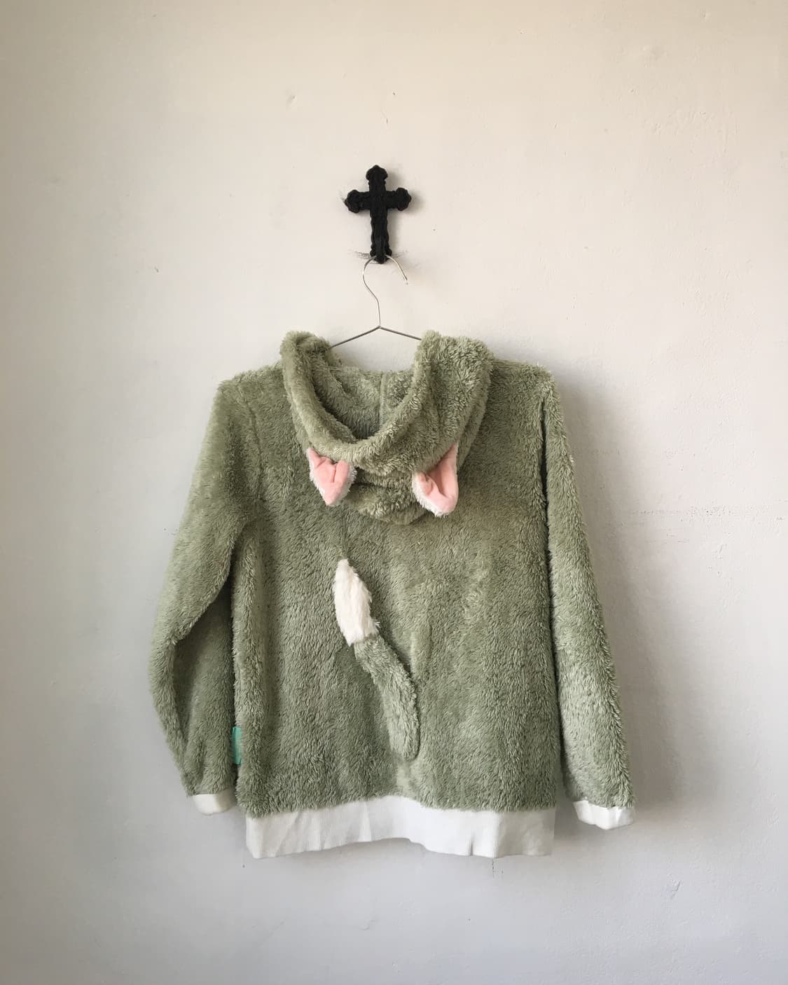 Disney cat ear hood fleece zip up 상품이미지3