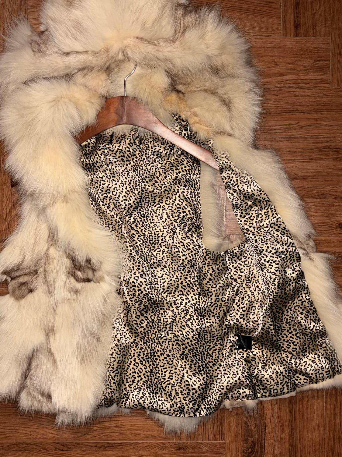 빈티지 후드 퍼 베스트 상품이미지6