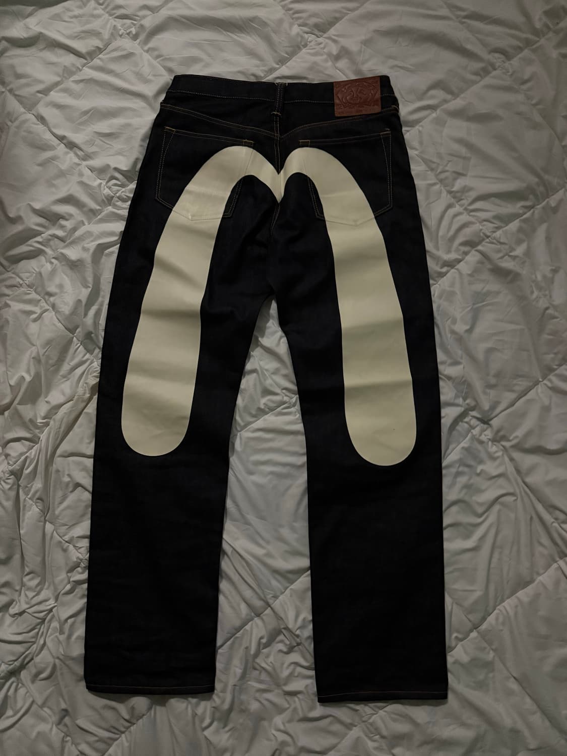 에비수 다이콕 페인팅 배기진 34사이즈 상품이미지1