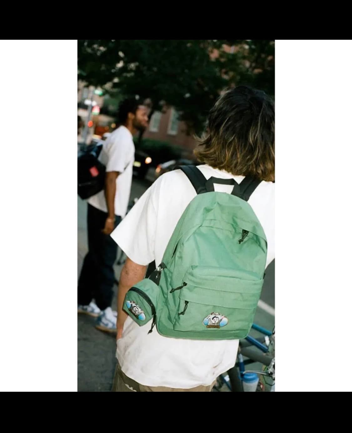 슈프림 21ss 뱀파이어 코듀라 백팩 그린 상품이미지1
