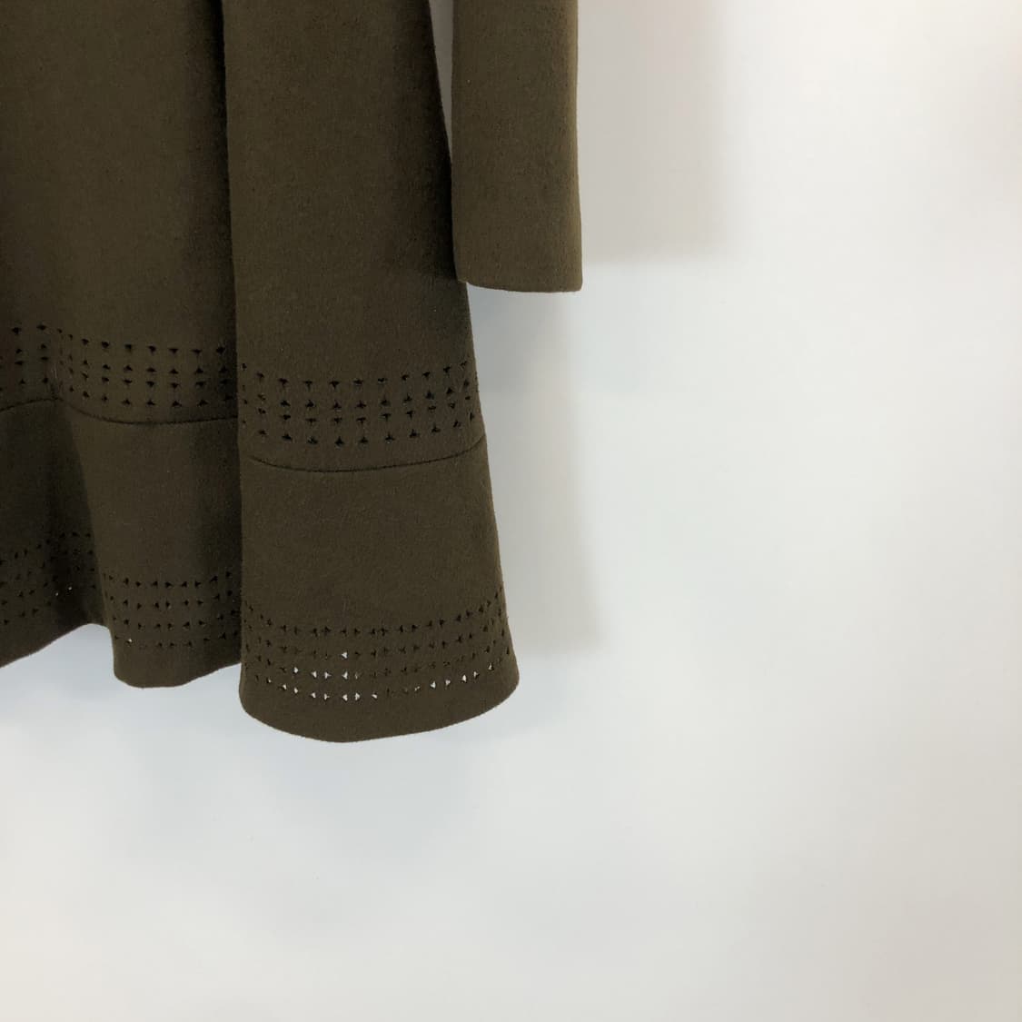 질스튜어트 싱글 카키코트 85-91-160 상품이미지3