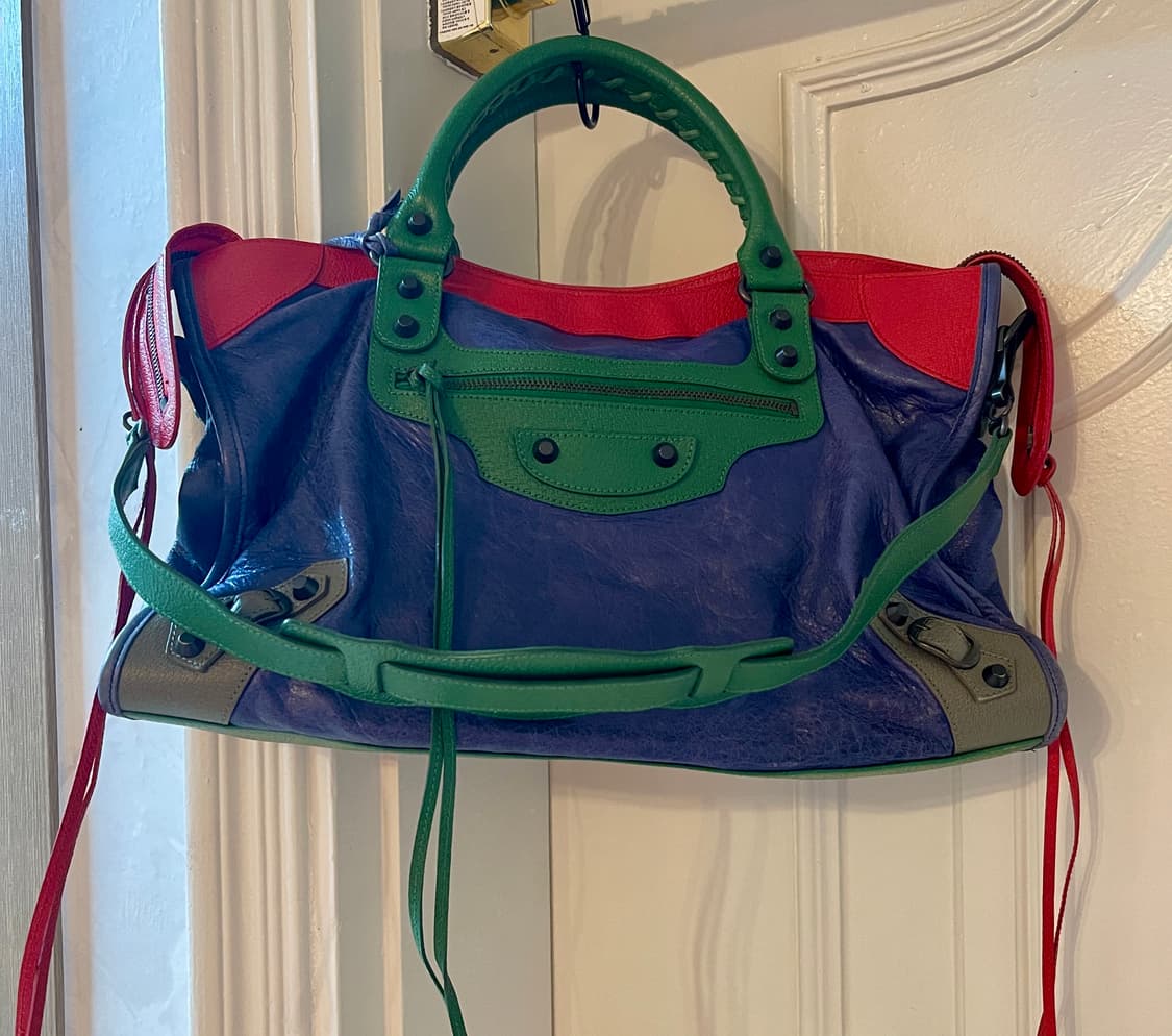 발렌시아가 Balenciaga클래식 시티백 (멀티 컬러) 라지사이즈 상품이미지1