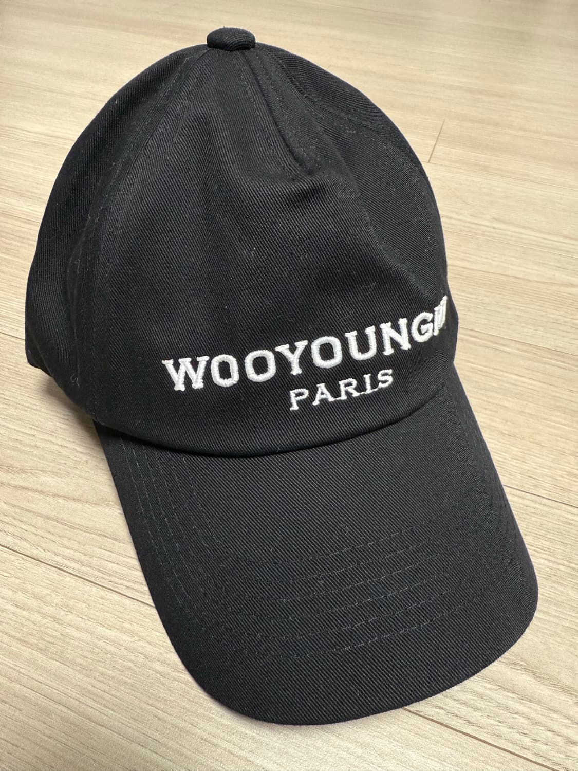 우영미 Paris 볼캡 블랙 상품이미지1