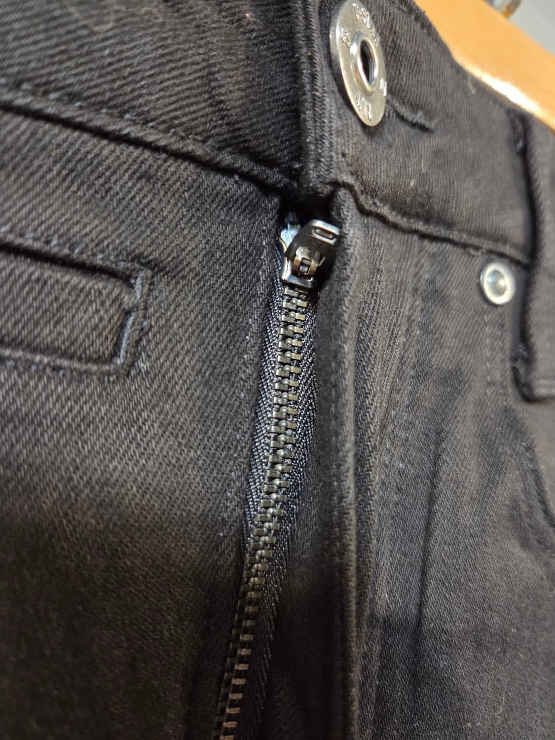 G-Star Raw 블랙 슬림핏 청바지(W26/L32),스판 상품이미지3