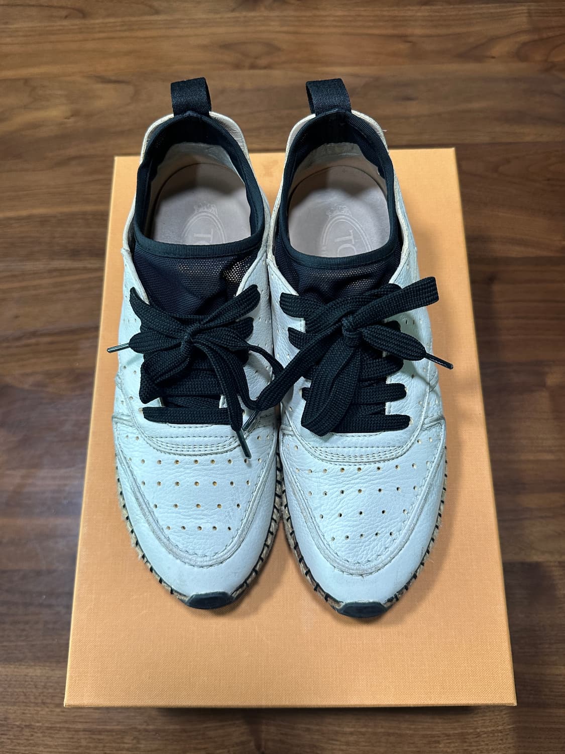 TOD‘s 곰마 런 레더 스니커즈 240 상품이미지3