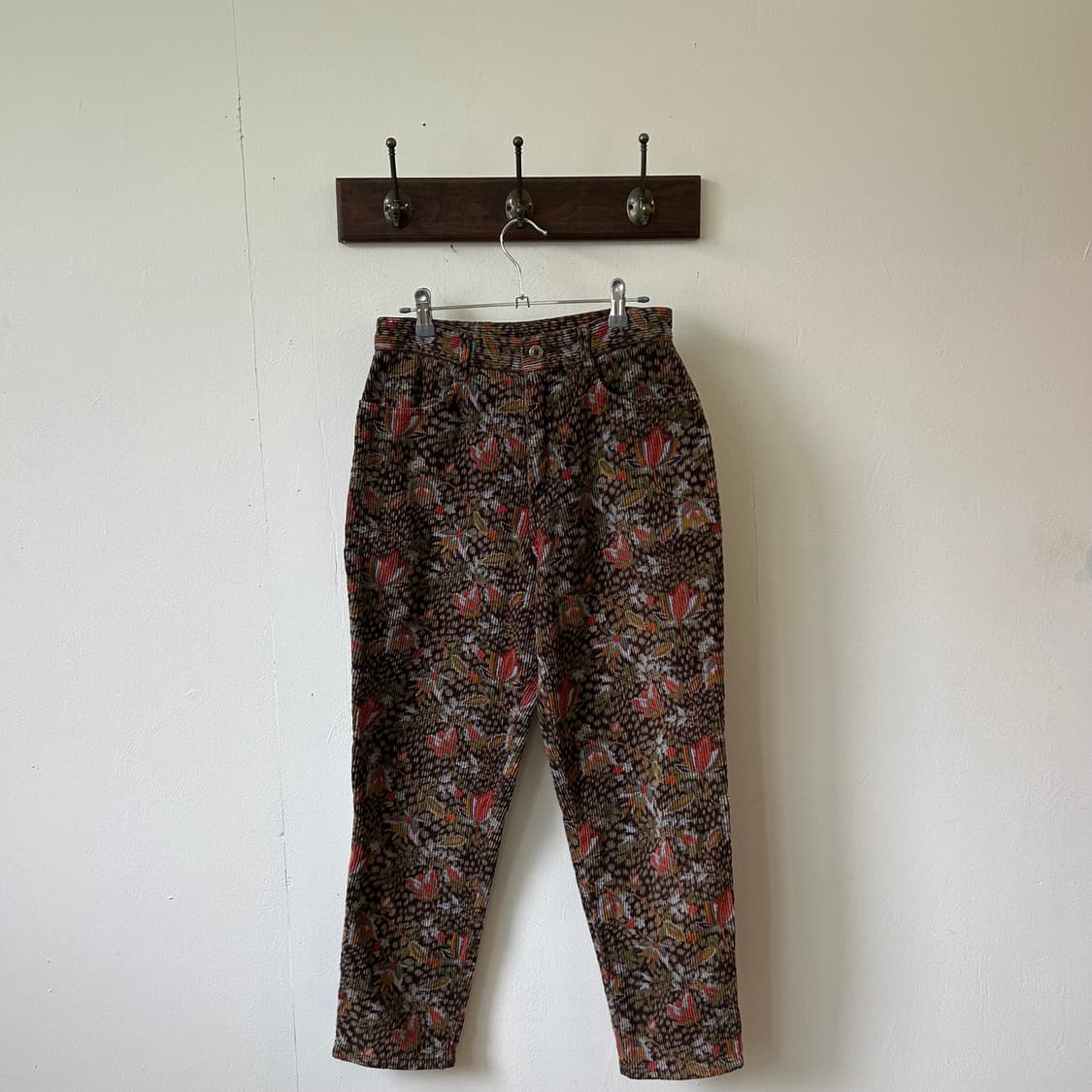 90s LEE 코듀로이 플라워 팬츠 상품이미지4